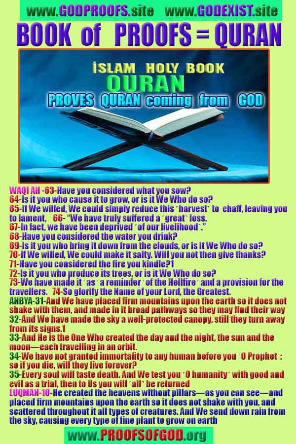 scientific proofs of god, evidences of god, god-proofs, god-signs, god-evidences, god exists, god-real